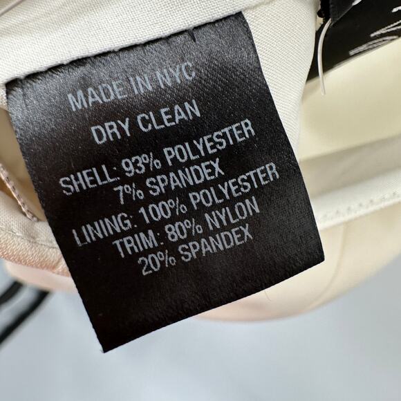 TOCCIN NY NWT Ivory Thong Bodysuit // XS - Picture 9 of 9